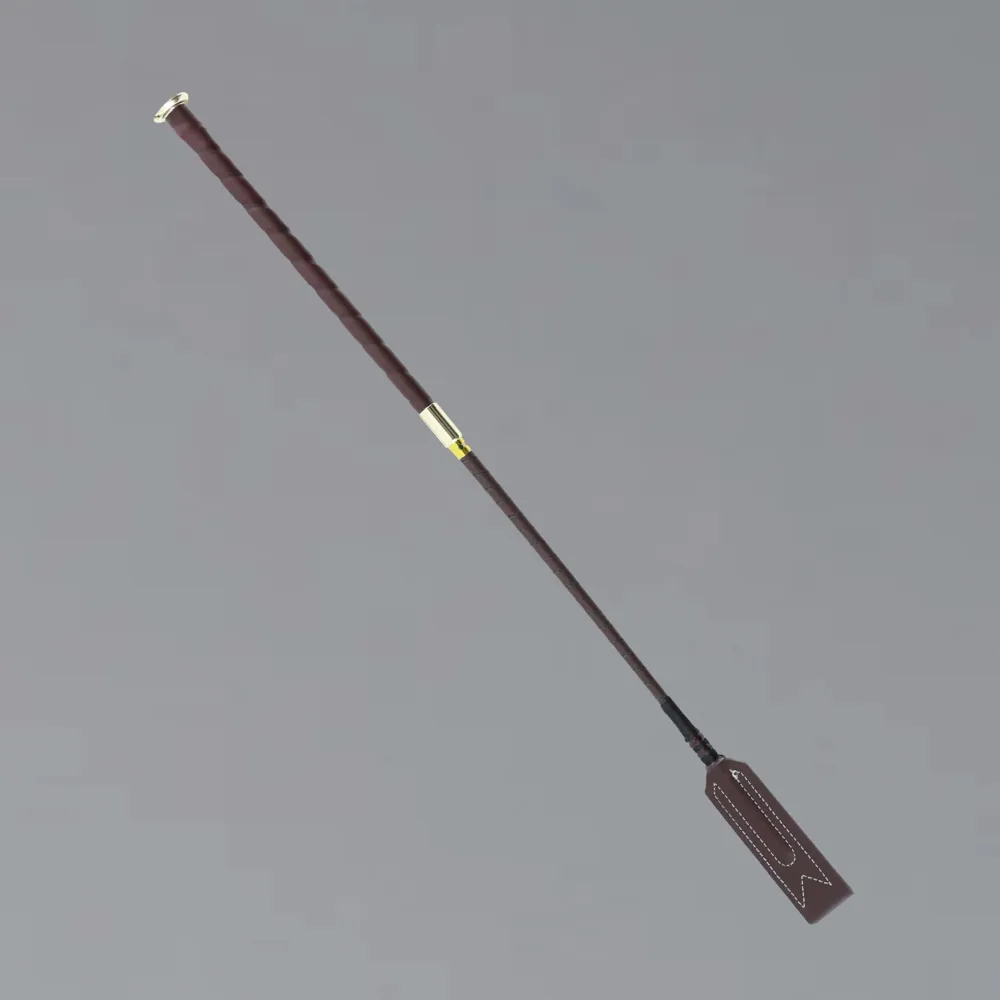Premier Equine Volterra Jumping Whip - Brown 65cm