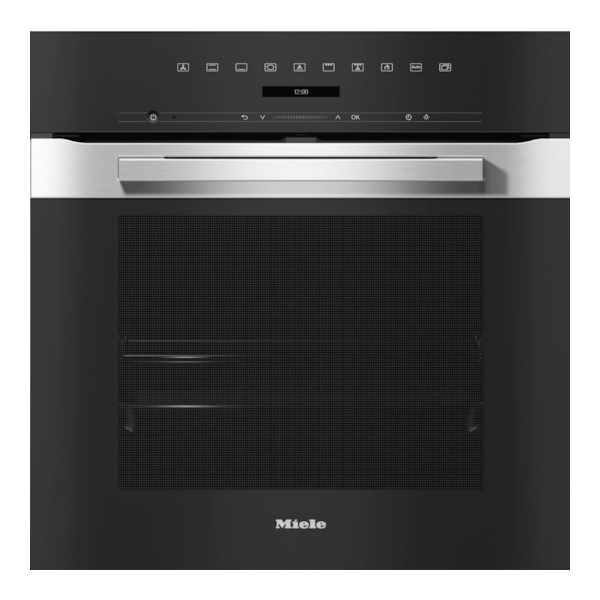 Miele PureLine H7260BP CleanSteel Single Built In Electric Oven