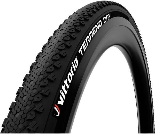 Vittoria Terreno Dry Folding Clincher Tyre BLACK 700X35C