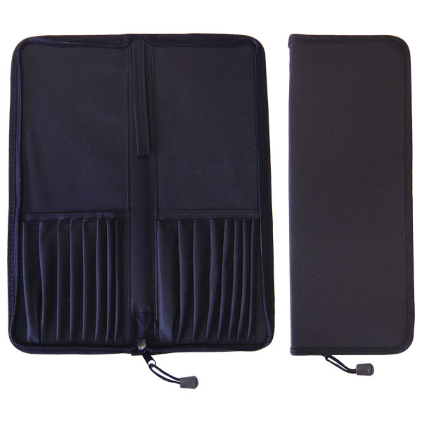 Major Brushes Zipped Folding Case for Up to 16 Brushes