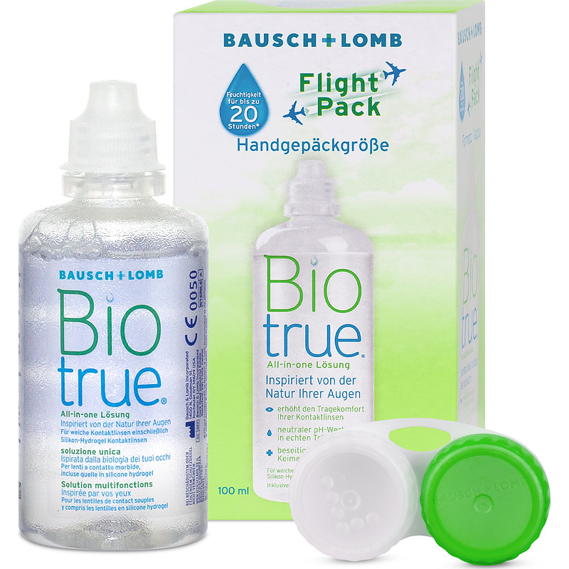 Bausch & Lomb Biotrue Flight Pack 100ml All-in One Lösung