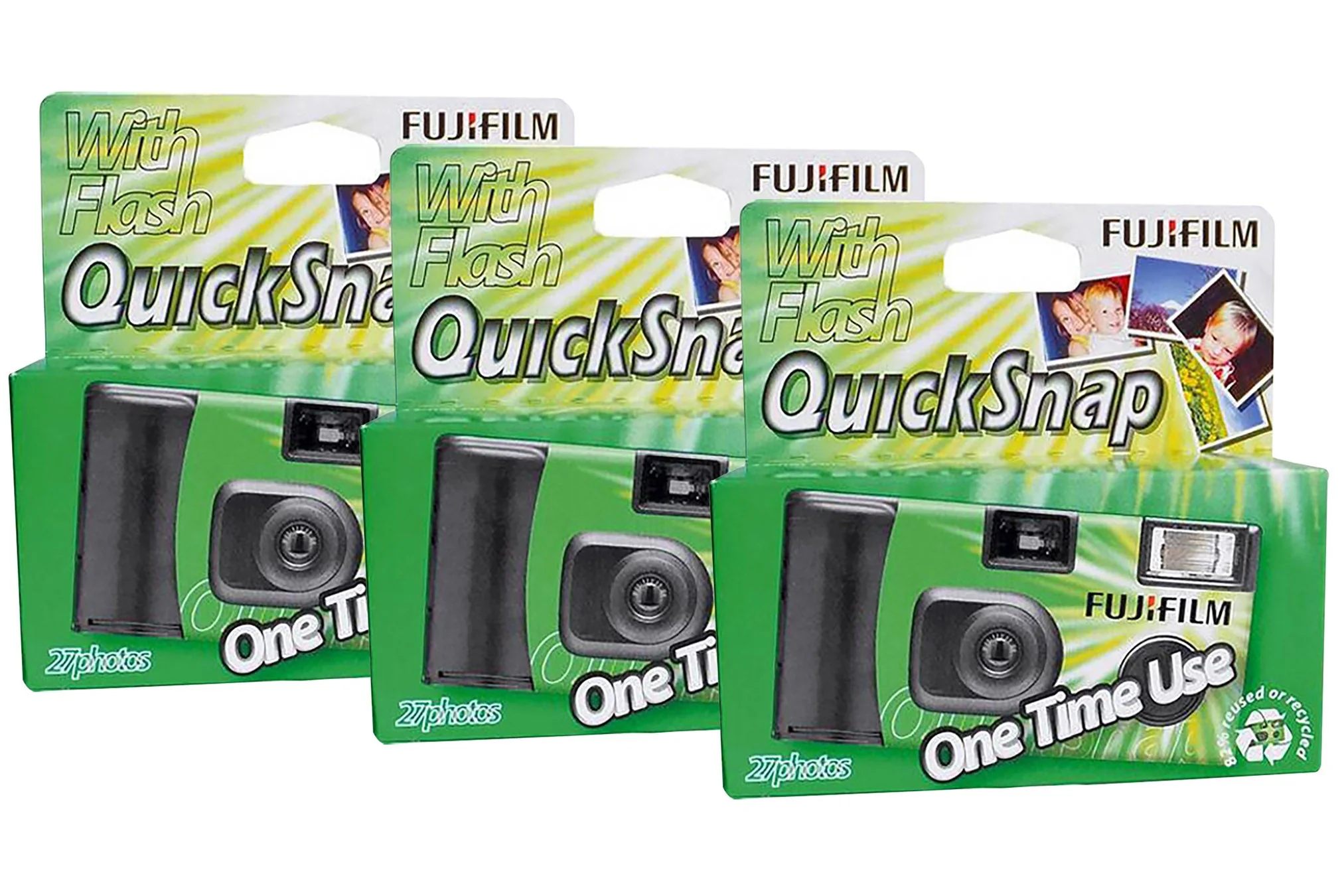 Fujifilm Superia Xtra 400 VV Type 27 Exposures QuickSnap Disposable Camera with Flash