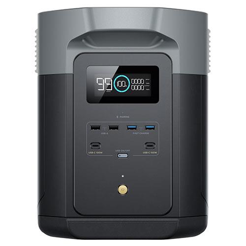 Ecoflow DELTA 2 Max 2048 Wh Portable Power Station, Black