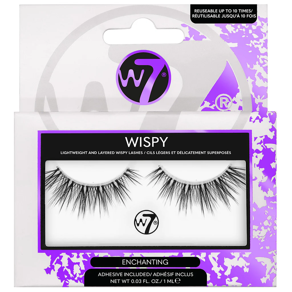 W7 Wispy False Lashes - Enchanting False Eyelashes