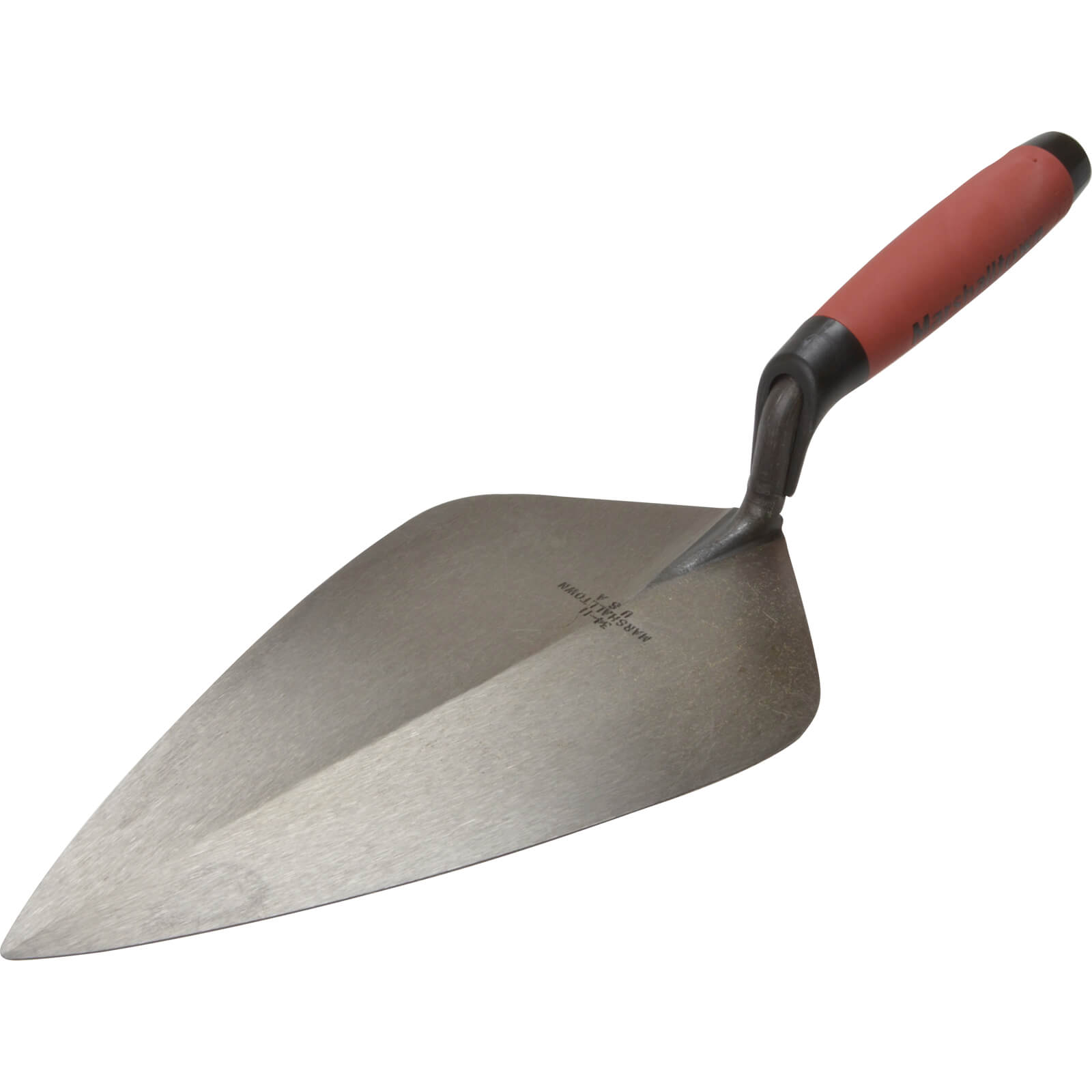 Marshalltown 34D Wide London Pattern Brick Trowel DuraSoft Handle 11in