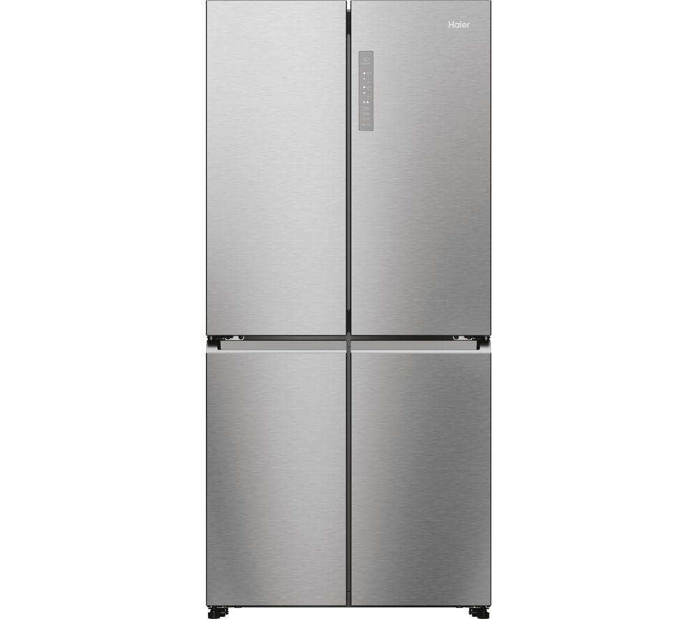 Haier Hcr7818dnmm American-style Fridge Freezer - Silver, Silver