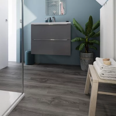 GoodHome Cleobury Brown Oak Effect Laminate Flooring, 1.69M²