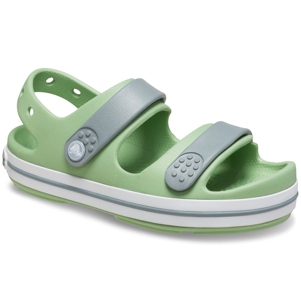 Crocs | Kids | Toddler Crocband™ Cruiser | Sandals | Fair Green / Dusty Green | C9