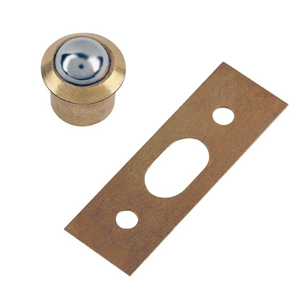 DIY Direct Ball Catches, Solid Brass 10mm (5 Pack)