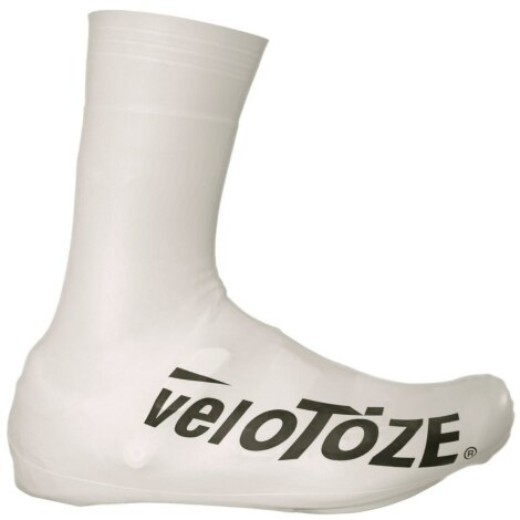 Velotoze Tall 2.0 Overshoes - White / Medium / EU40.5 / EU42.5