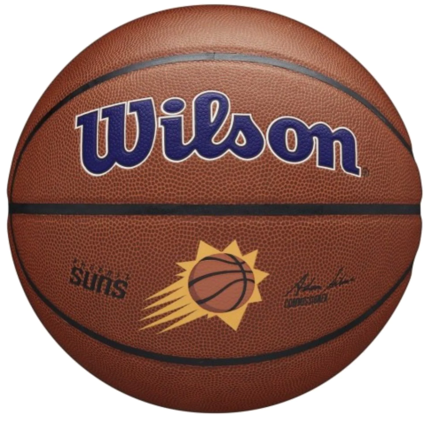 Wilson Nba Team Composite Phoenix Suns Basketball, Phoenix Suns, Unisex, Balls & Gear, Wtb3100xbpho