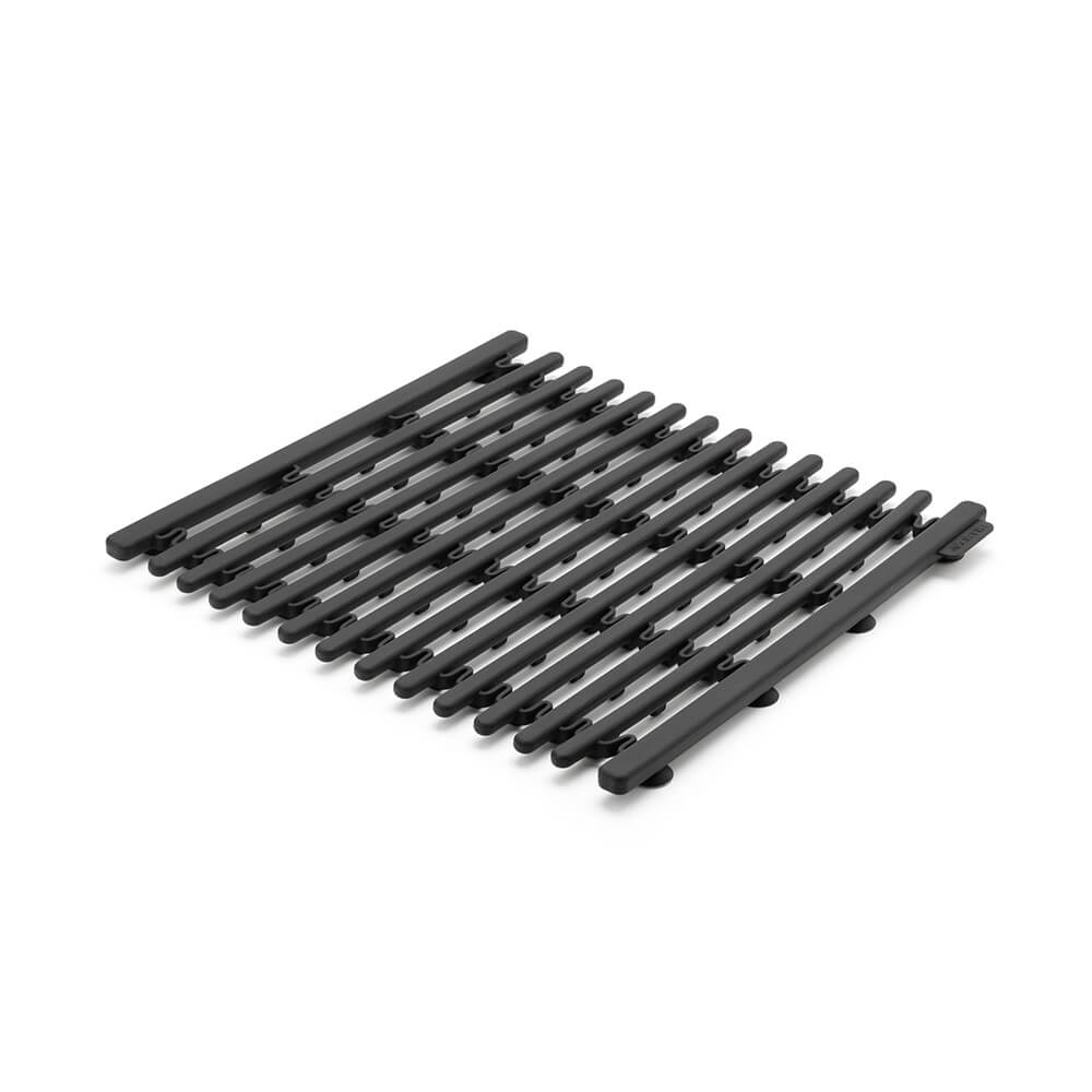 Brabantia Abtropfmatte Bodenmatte für Spuele Dunkelgrau