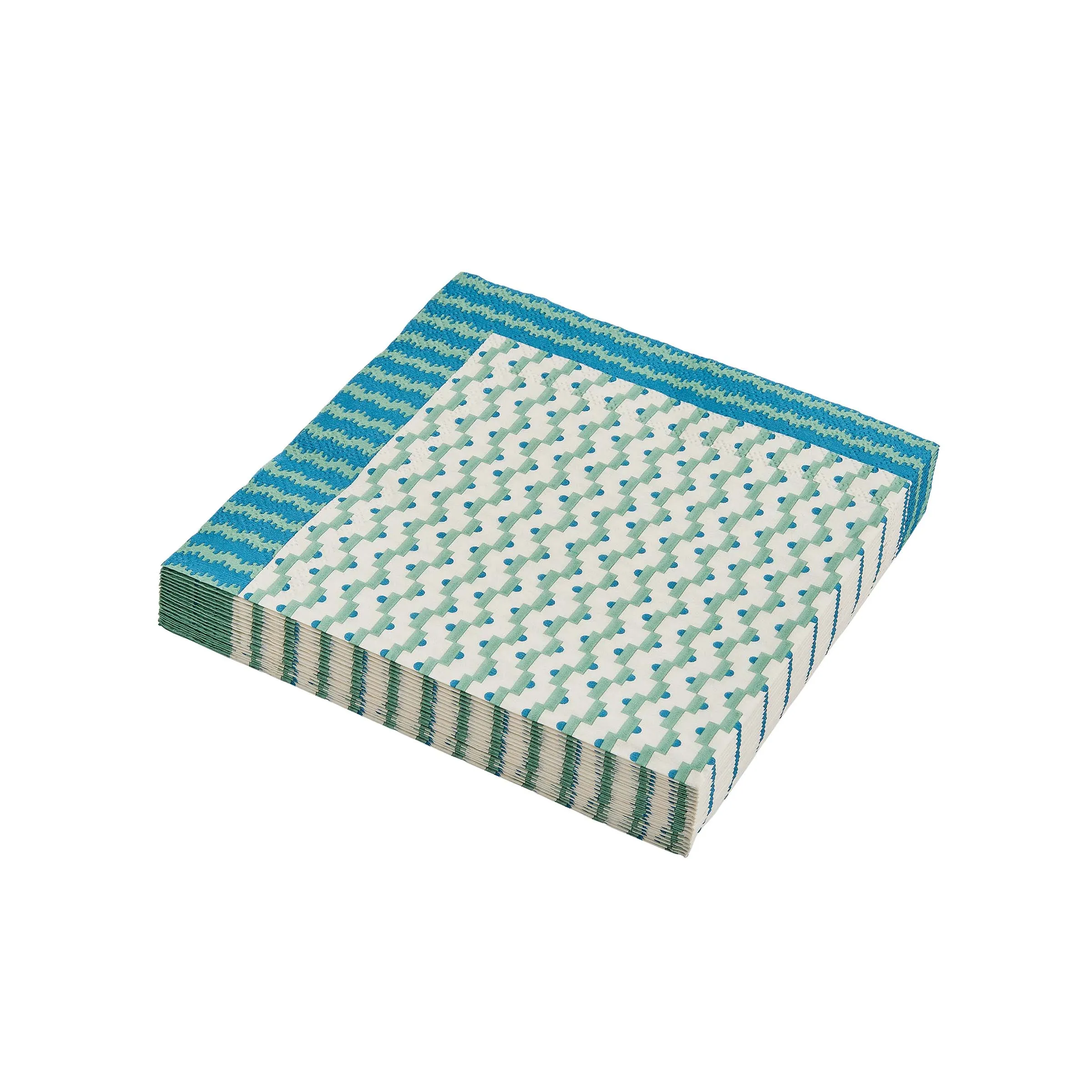 Land & Shore Anie Paper Napkins, Green