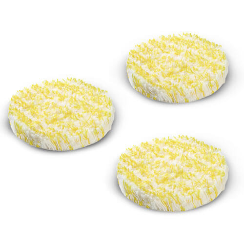 Karcher Special Polishing Pads for FP Floor Polishers for Stone / PVC / Linoleum Floors Pack of 3