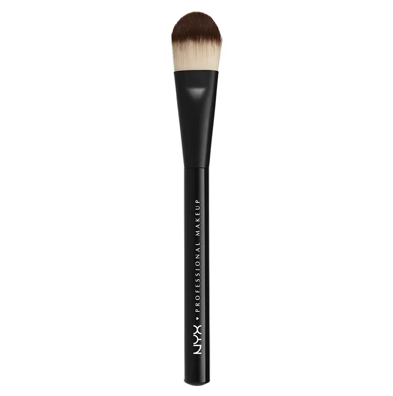 Nyx Professional Makeup Pro Brush Flat Foundation Brush, One Colour, Women|