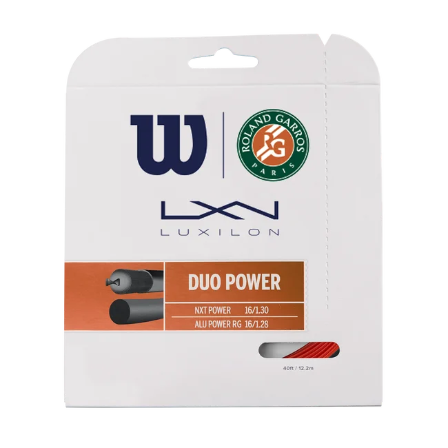 Wilson Roland-Garros Duo Power Tennis String - Set