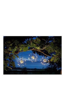 Smart Garden 3 Solar Powered Starburst Effect Fairy Lights By Smart Solar