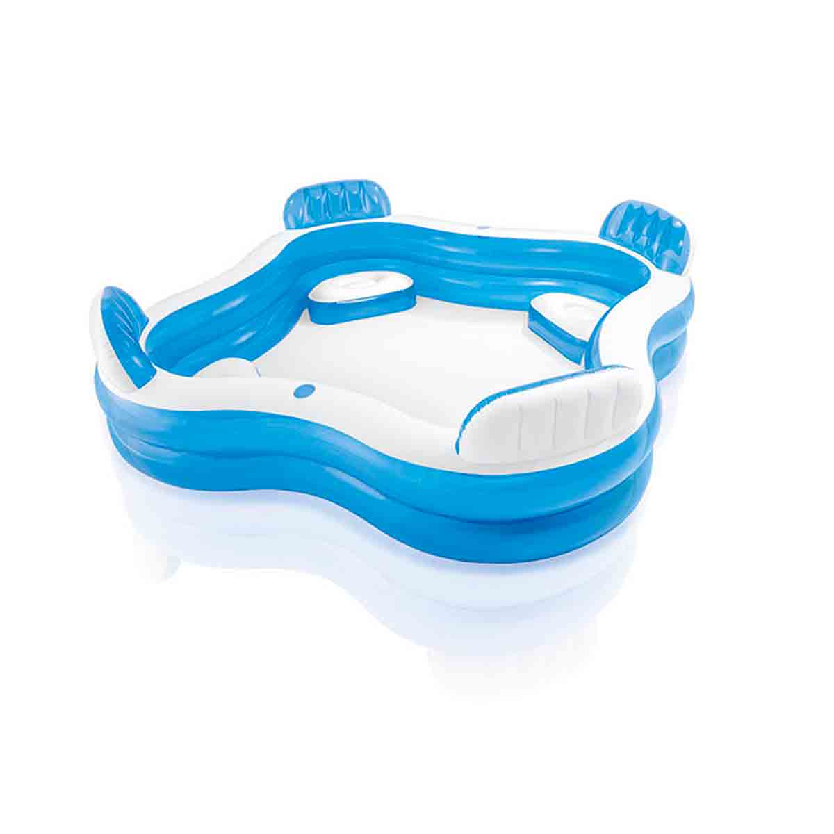 Intex Inflatable Swim Center Family 4 Seat Lounge Pool
