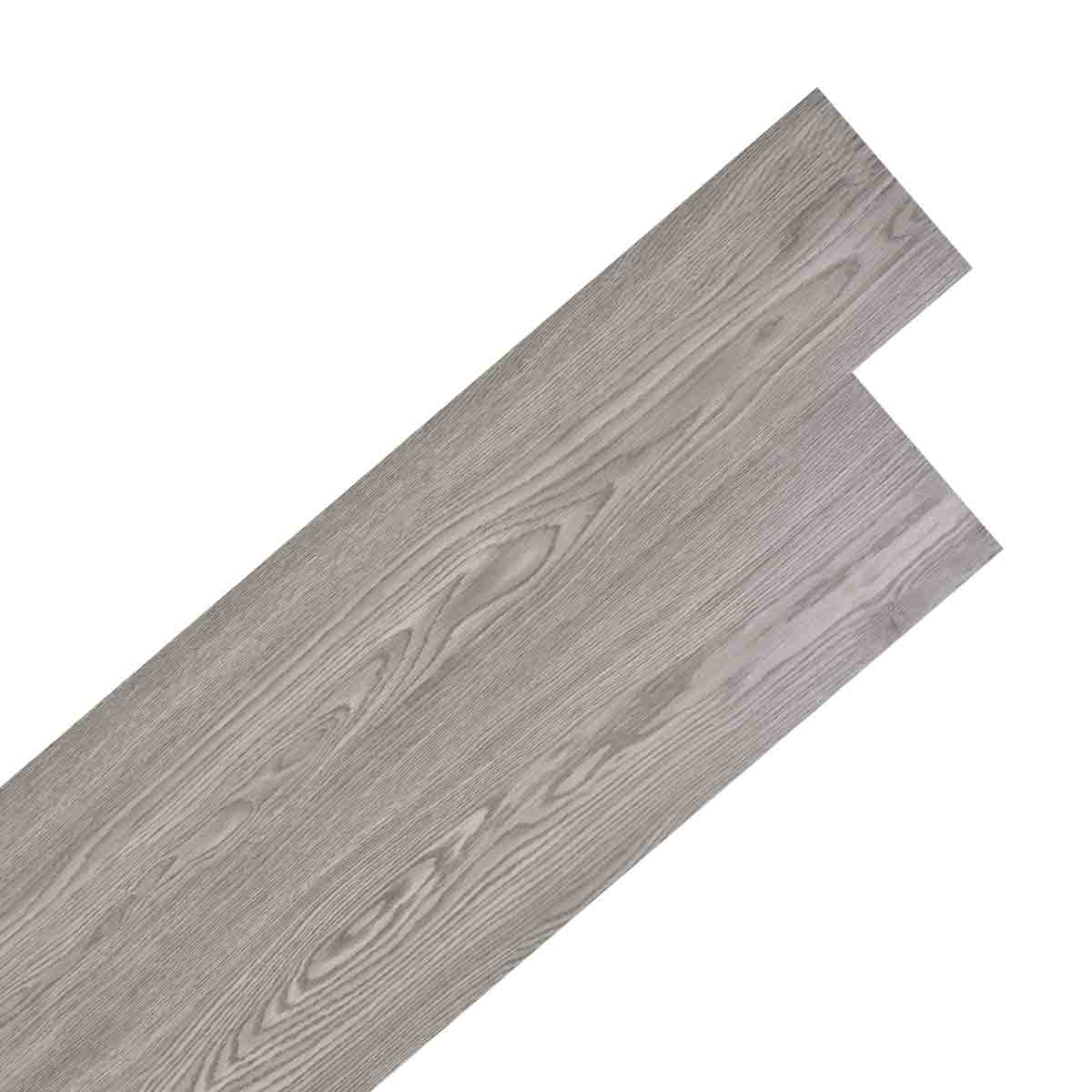 VidaXL Self-adhesive PVC Flooring Planks 5.02 m² 2 mm Dark Grey