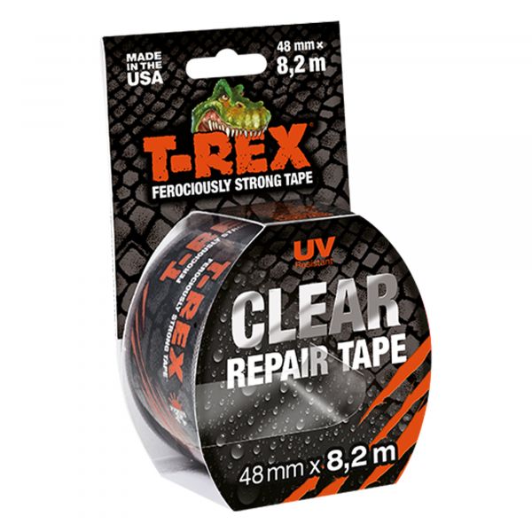 KIP Clear 820-48 Adhesive Tape, Transparent Weatherproof Tape for Invisible Fixing/Repairing, 8.2 m x 48 mm