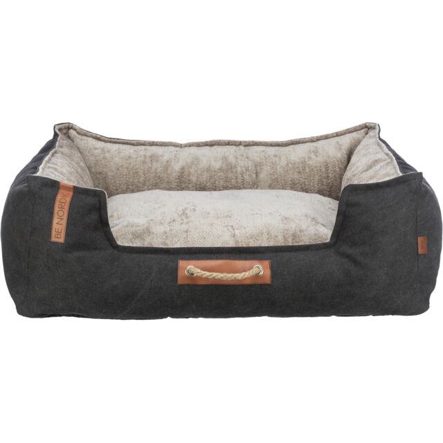 Trixie Be Nordic Bed Föhr Black/sand For Dogs - 80 X 60cm