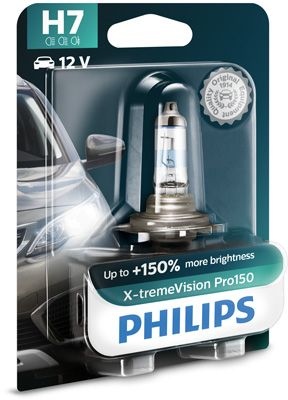 Philips 12972xvpb1 X-tremevision Halogen Bulb H7 55w 12v Vehicle L...