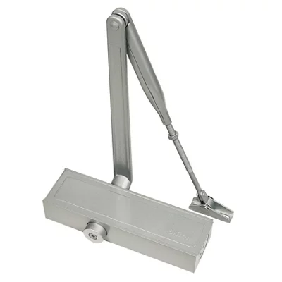 Briton 1110 Adjustable Overhead Door Closer Silver | 1110.SES