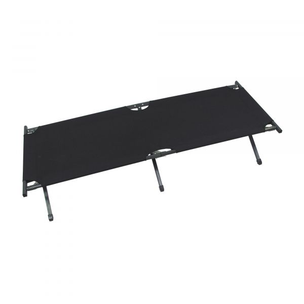 Mil-Tec Mfh Us Aluminium Field Cot Black