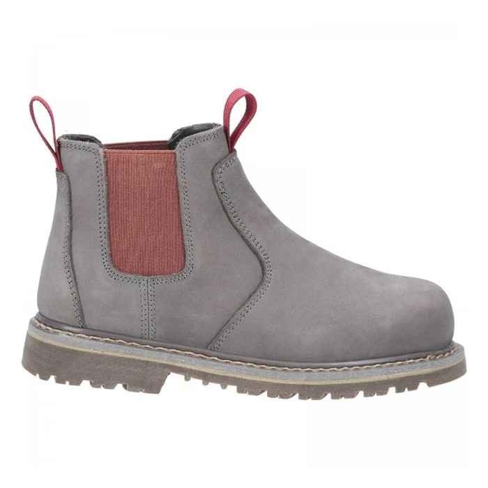 Amblers Safety Women's 'AS106 Sarah' Safety Boots|Size: 8|grey