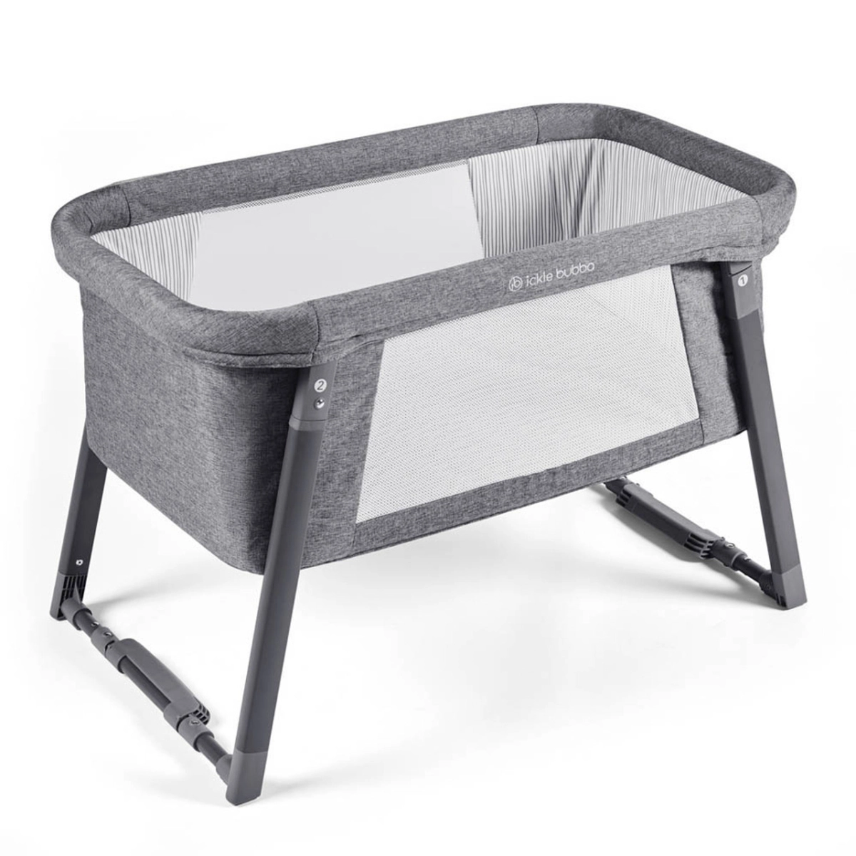  Mini Rocker Crib - Space Grey, Grey