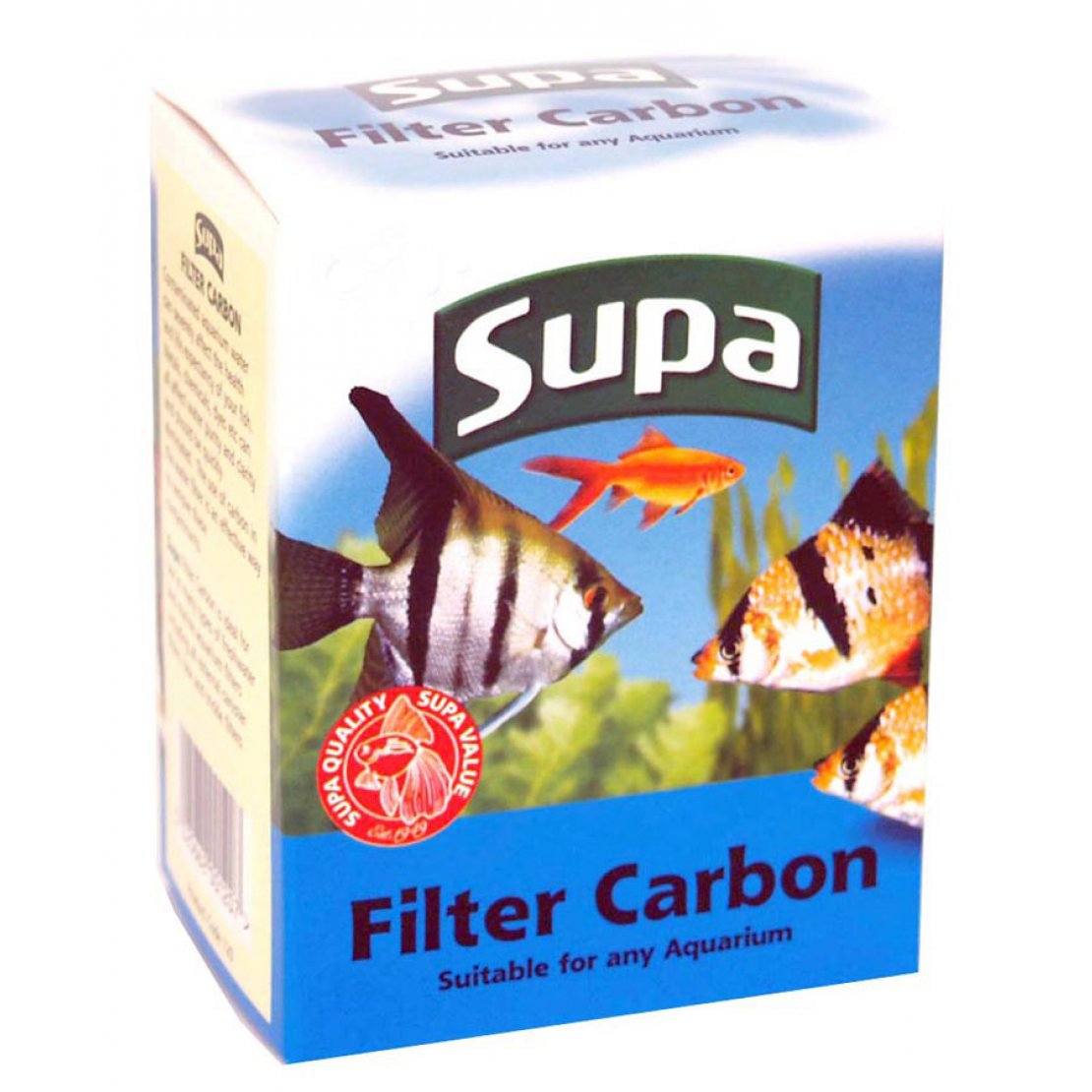 Supa Carbon Filters For Fish Tanks And Aquariums - 150g