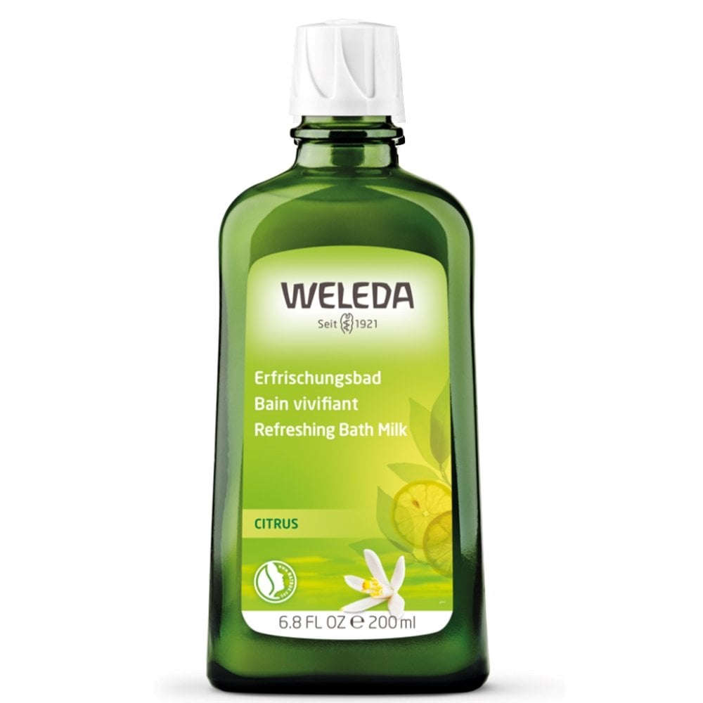 Weleda Citrus Refreshing Bath Milk   Revitalising   200ml
