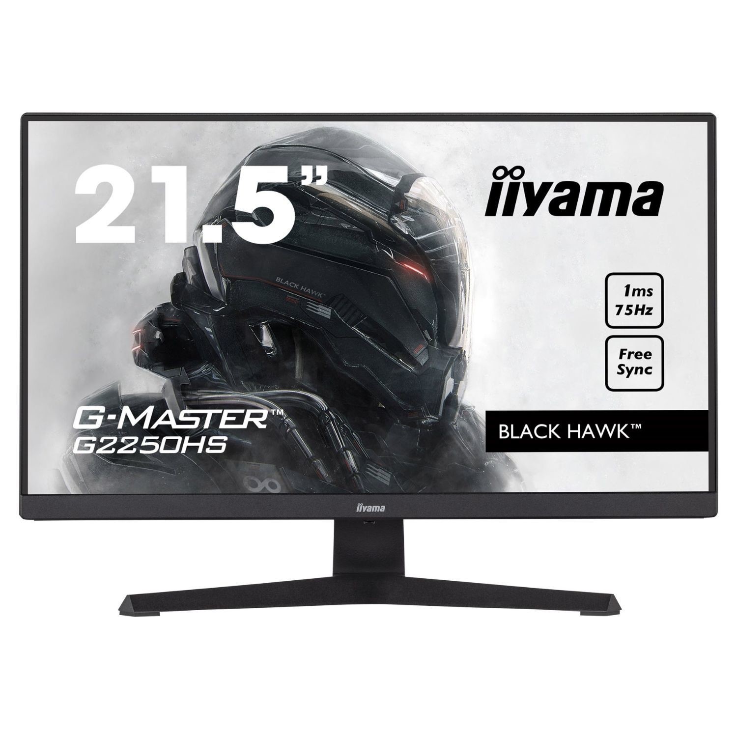 Iiyama G2250hs-b1 Led Va Amd Freesync Bildschirm Flimmerfrei