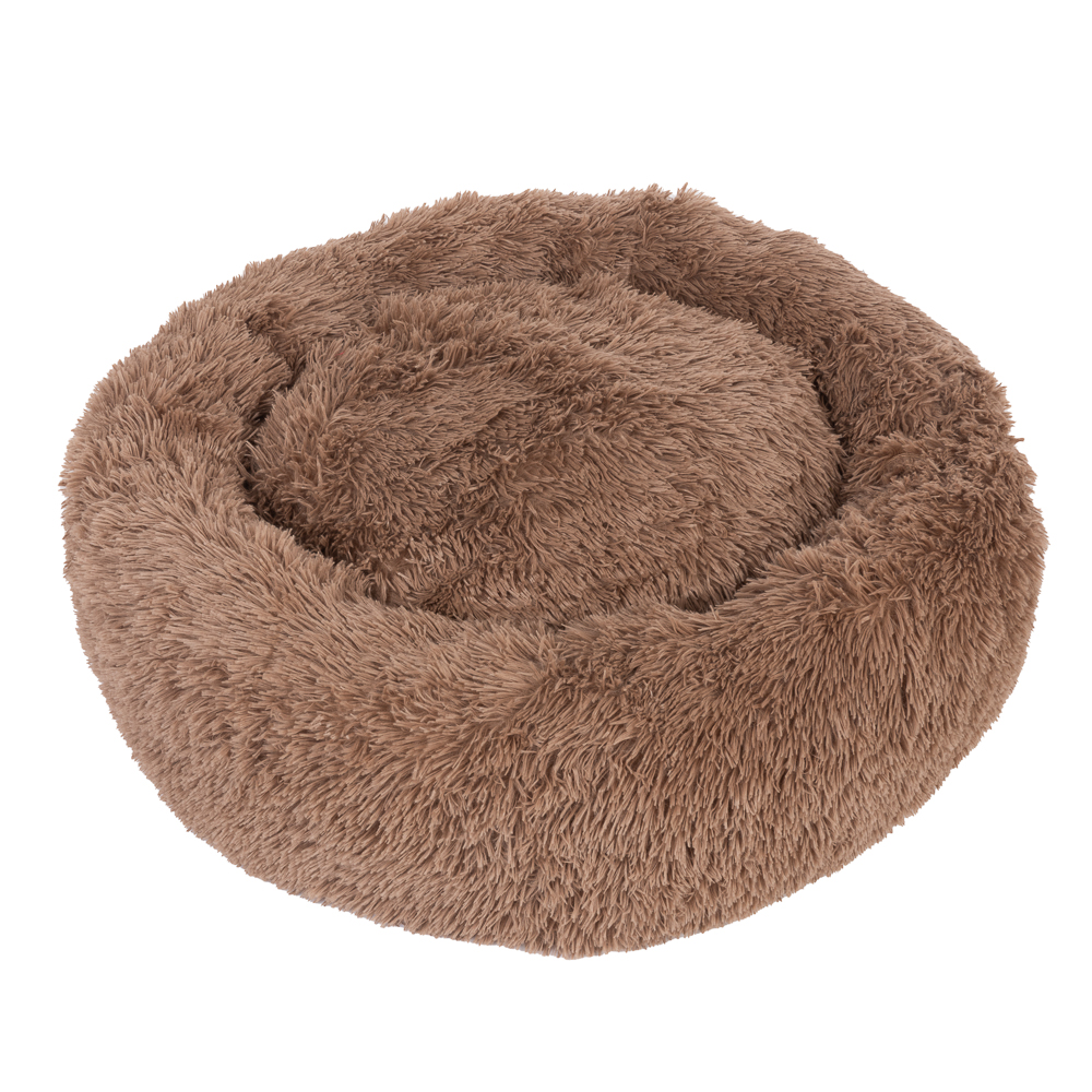 Tiaki No Stress Cuddly Bed - Beige - Medium: 95 X 28cm (diameter X H)