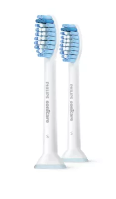 Philips SpA Philips  Sonicare Sensitive Standard Replacement Heads For Toothbrush HX6052/07 2 pc