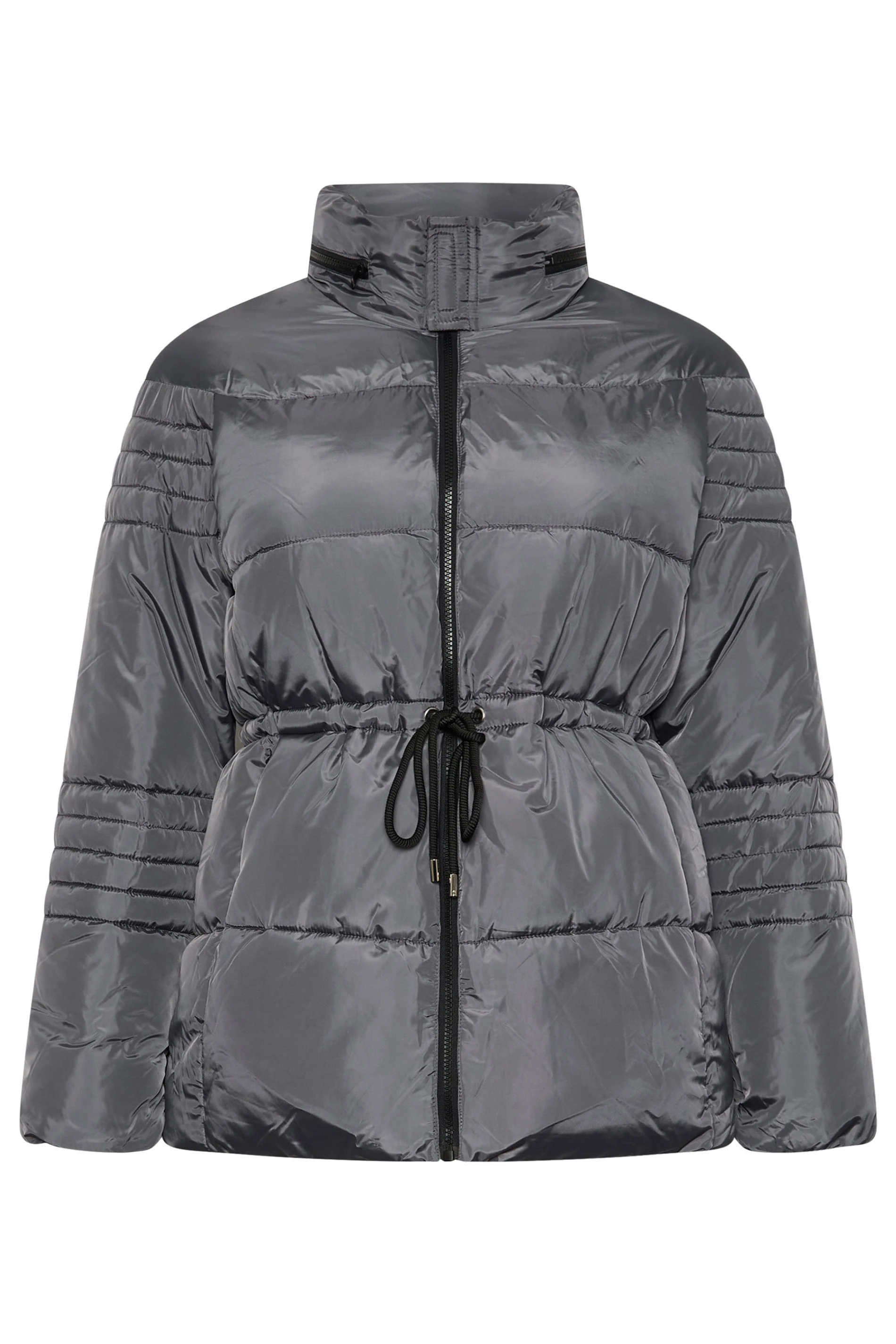 Padded Drawstring Coat