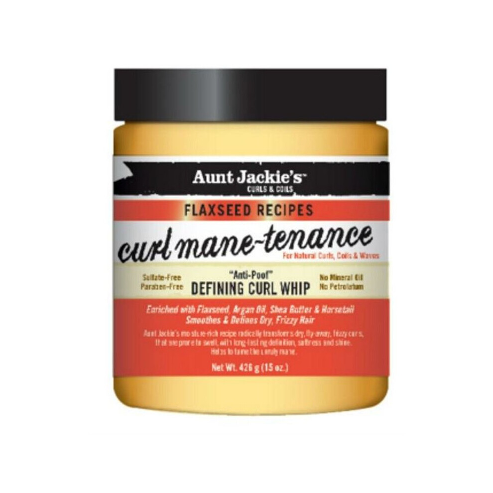 Aunt Jackie's Curl Mane-Tenance Defining Curl Whip 15Oz