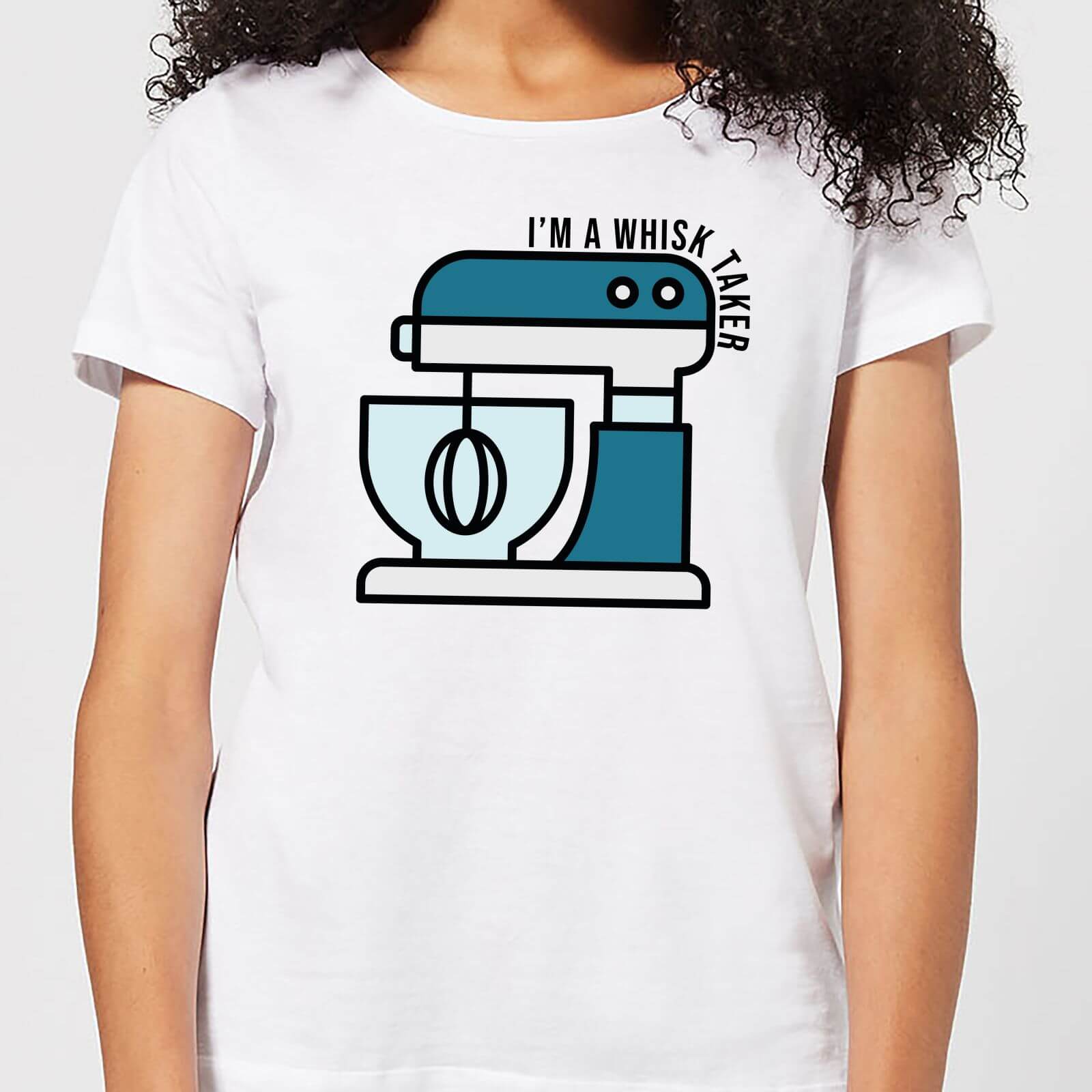 By IWOOT Cooking I'm A Whisk Taker Women's T-Shirt - XL - White | adult