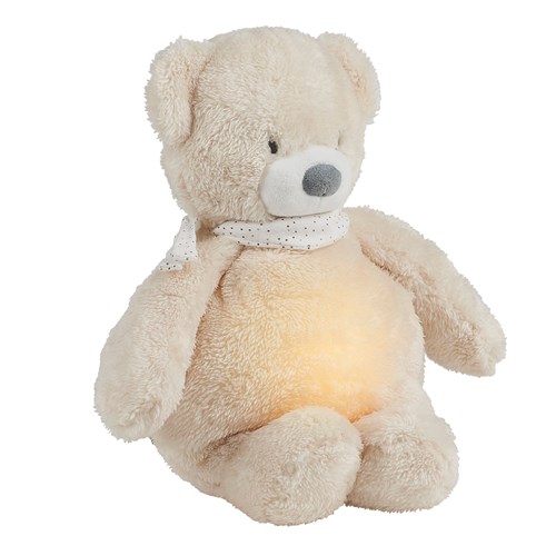 Nattou Sleepy Bear Cuddly Nightlight - Beige