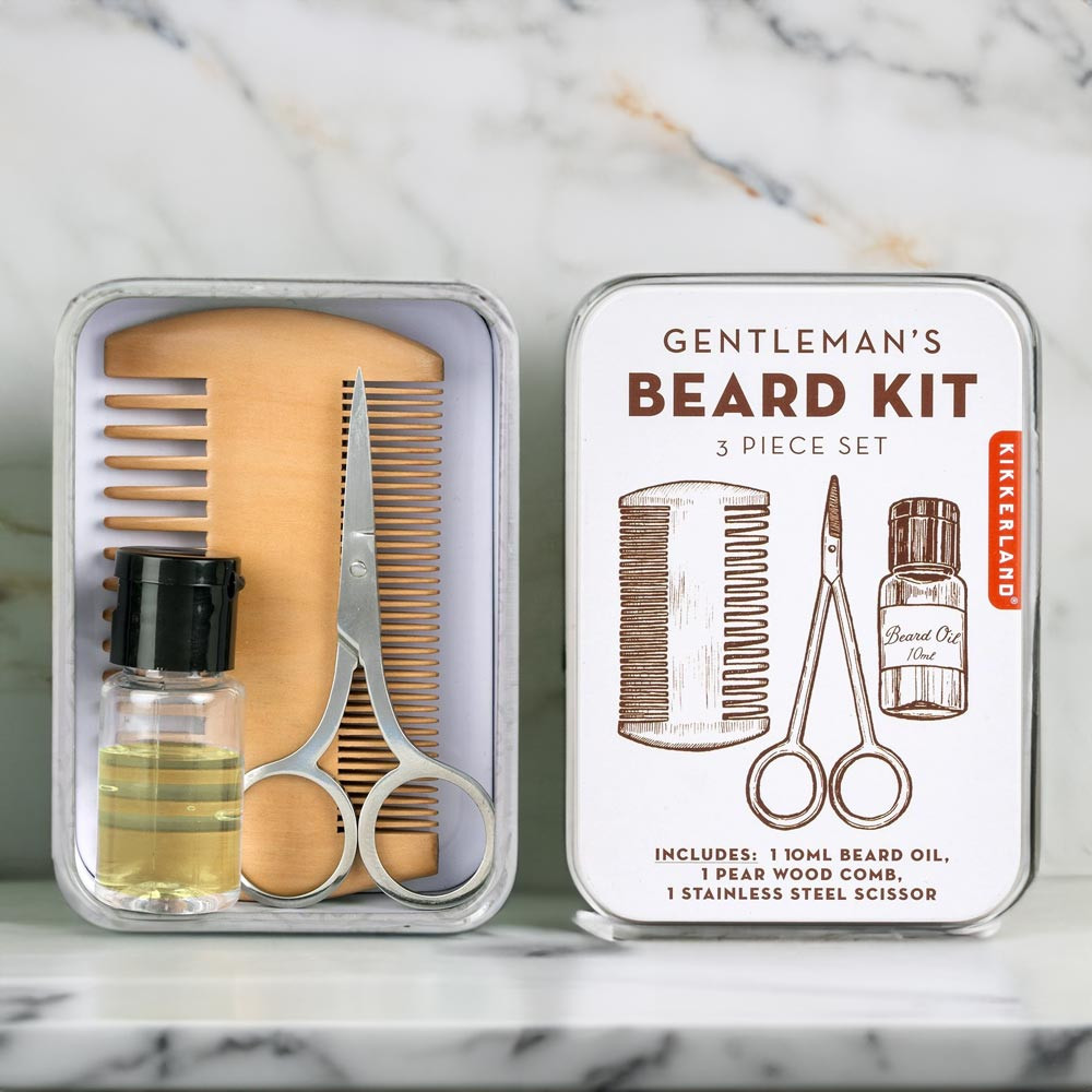 Kikkerland Design - Kikkerland Kit Pour La Barbe