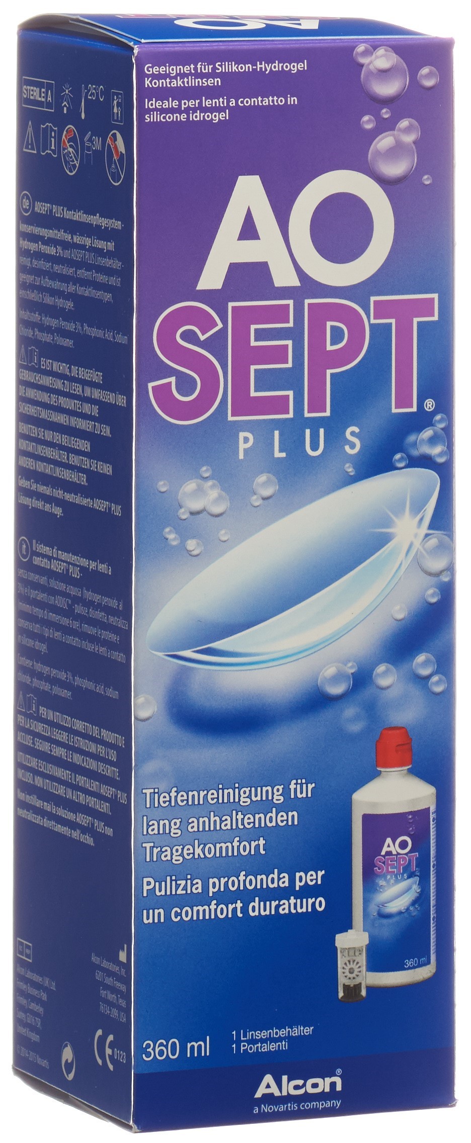 Vision Aosept Plus 360 ml Peroxid-Lösung