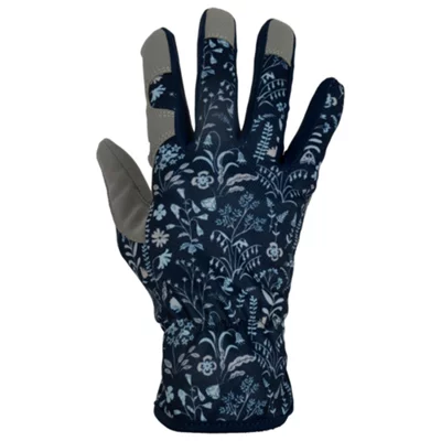 Verve Polyester Midnight Navy Gardening Gloves Large, Pair