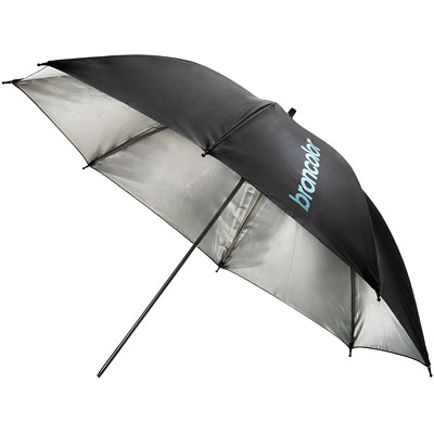 Broncolor umbrella silver/black 105 cm 41.3 inch
