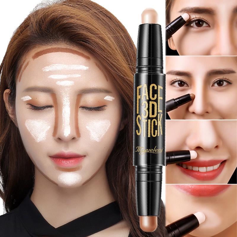 NEW START Women Highlighter Face Concealer Bronzers Highlighters Pen Cosmetic 3D Makeup Contour Stick 1