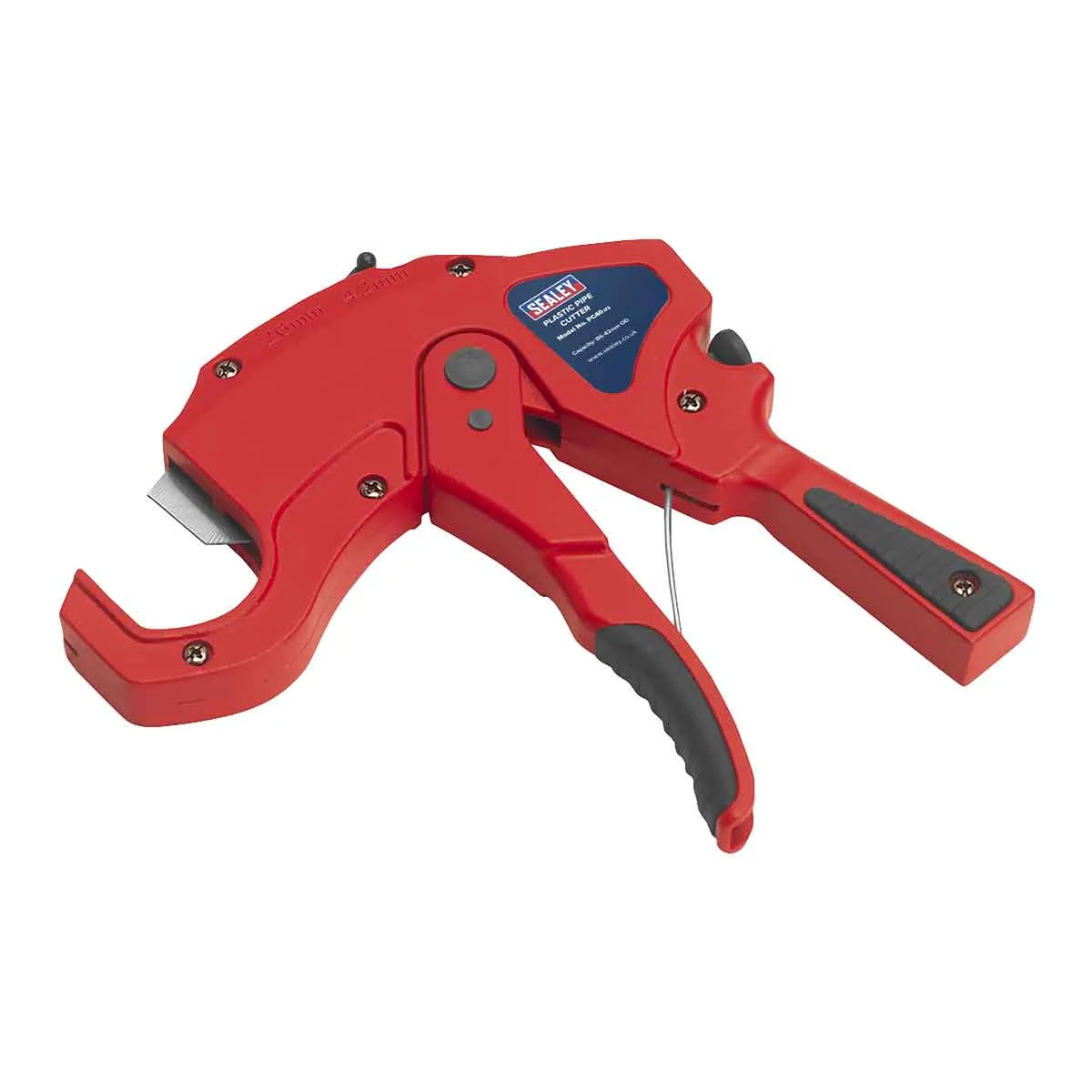 Sealey Plastic Pipe Cutter 6-42mm Capacity Outside Diameter