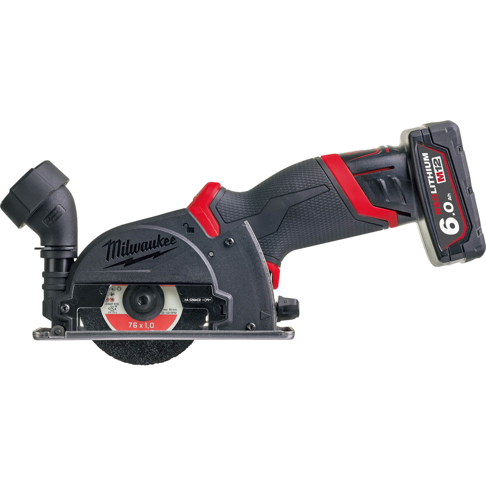 Milwaukee Tools UK Milwaukee Power Tools M12 FCOT-622X FUEL™ Cut Off Tool Kit 12V 1 x 2.0Ah &amp; 1 x 6.0Ah Li-ion