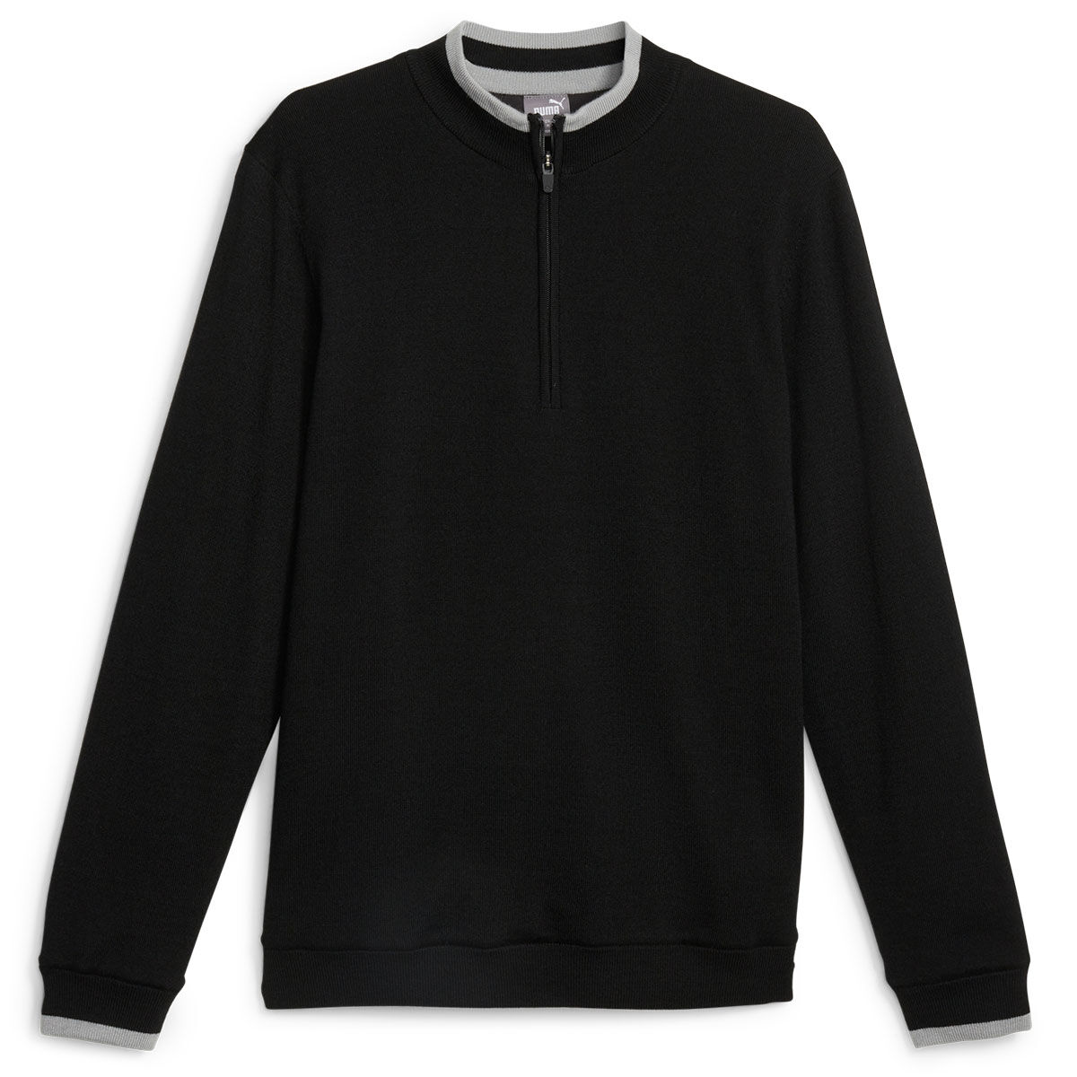 Puma Golf PUMA Men's Windblock Half Zip Golf Midlayer, Mens, Black, Small | American Golf