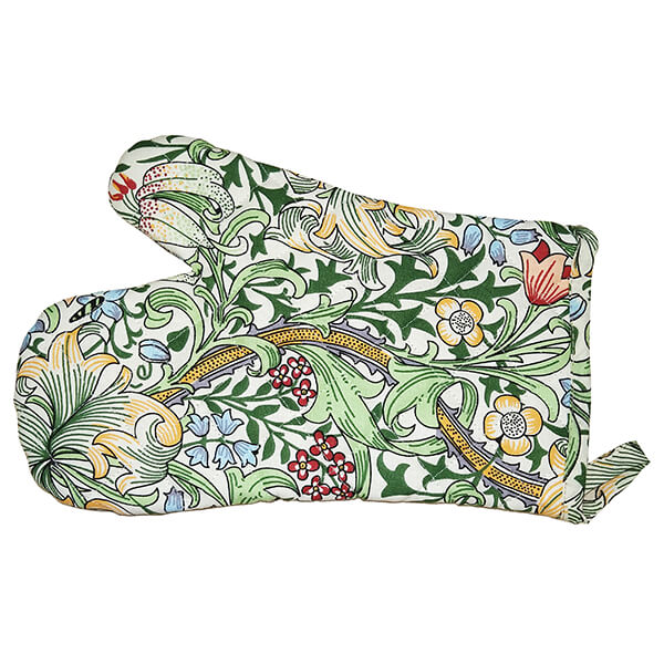 Le Chateau Textiles Golden Lily Oven Mitt