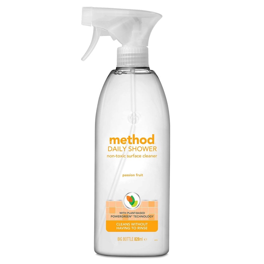 Method Daily Shower Cleaner Spray Passion Fruit 828ml