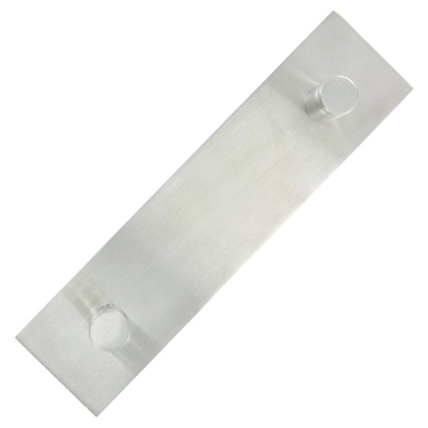 DIY Direct Single Coat Hooks, 2 x Steel Hooks with Concealed Fixings